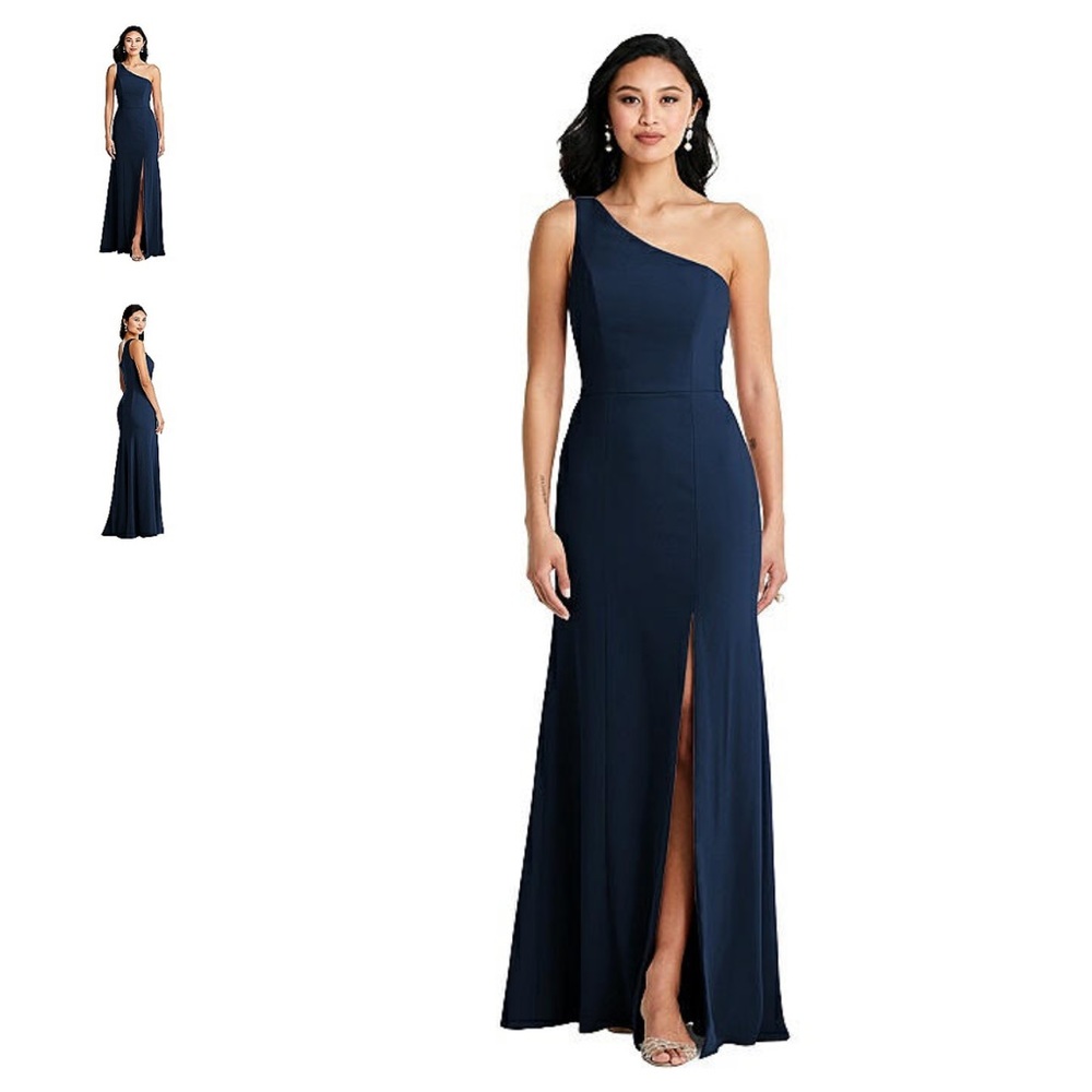 Midnight Blue Bridesmaid Dress by Dessy